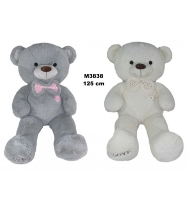 Picture of Plīša lacis 125 cm LOVE (M3838) dažādas 172679