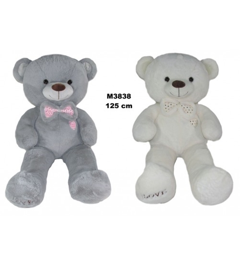 Picture of Plīša lacis 125 cm LOVE (M3838) dažādas 172679