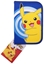 Изображение POKÉMON Filled single decker pencil case, 300D rich nylon, 20 x 12.8 x 3 cm. Contents: 8 triangular sharpened colour pencils, 1 triangular sharpened pencil, pencil sharpener, 15 cm ruler, 1 big eraser 13 x 4.5 x 1 cm. Packed closed/zipped in polybag.