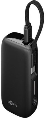 Изображение Powerbank 5 000 mAh ze wbudowanym kablem USB-C