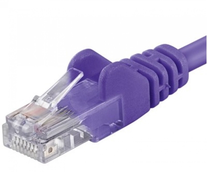 Picture of PremiumCord PREMIUMCORD Patch kabel UTP RJ45-RJ45 CAT5e 1.5m fioletowy