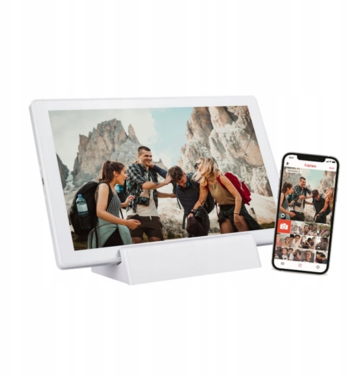Picture of Ramka cyfrowa Braun DigiFrame 1011 WiFi mobil 25,7cm (10,1) white