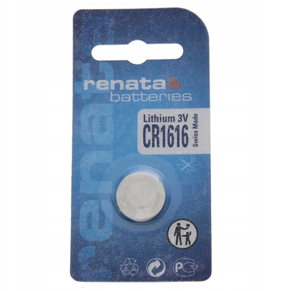 Picture of Renata CR1616-1BB Blistera iepakojuma 1gb.