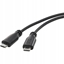 Picture of Renkforce RF-4079670, 0.15 m, Micro-USB B, Micro-USB B, USB 1.0, 480 Mbit/s, Black