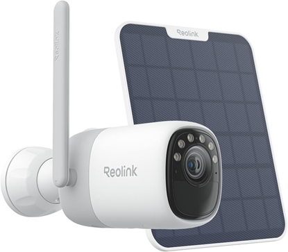Picture of Reolink Wireless Pan & Tilt Long Lasting Solar/Battery Camera with Spotlights | Altas Series B630 with Solar Panel | Bullet | 4 MP | 4mm/F1.0 | Micro SD, Max. 512 GB