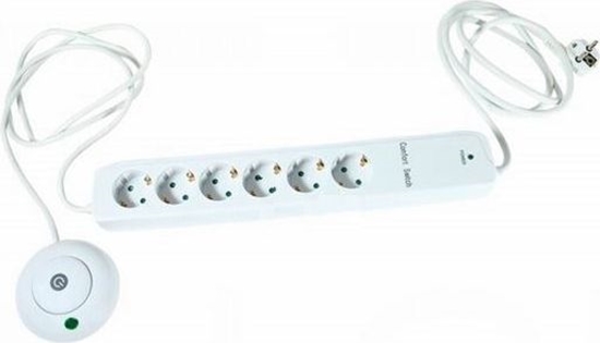 Изображение REV Multiple Socket Outlet 6-fold 1,5m with Foot Switch