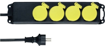 Attēls no REV Multiple Socket Outlet IP44 4-fold 1,4m