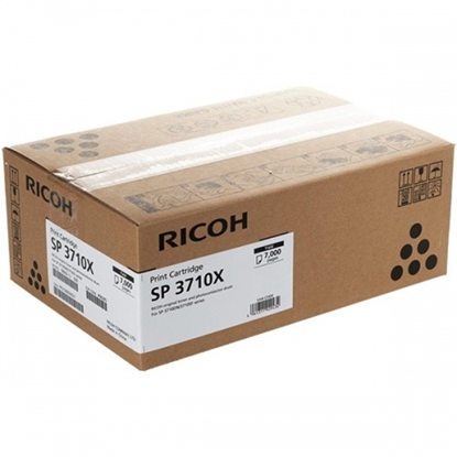 Picture of Ricoh SP 3710X (408285) Toner Cartridge, Black (SPEC)