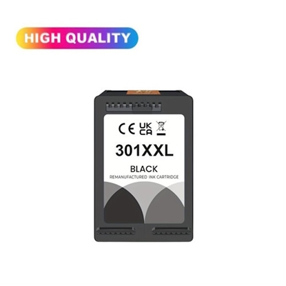 Изображение Riff 301XXL printera nomaiņas kasetne 22 ml preks HP Deskjet 1000 sērijai 1510 sērijai 2000 sērijai 2510 sērijai 3000 sērijai HP Envy 4500 sērijai Envy 5530 sērijai HP Officejet 2620 sērijai Officejet 4630 sērijai Melns