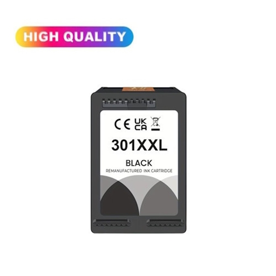 Picture of Riff 301XXL printera nomaiņas kasetne 22 ml preks HP Deskjet 1000 sērijai 1510 sērijai 2000 sērijai 2510 sērijai 3000 sērijai HP Envy 4500 sērijai Envy 5530 sērijai HP Officejet 2620 sērijai Officejet 4630 sērijai Melns