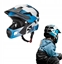 Picture of RockBros Kask TS-61 dziecicy z odpinan szczk, niebieski (48-54)