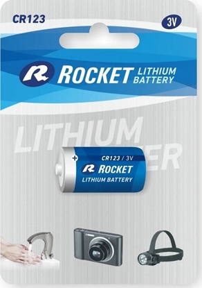 Изображение Rocket Bateria Rocket CR123 1600mAh 1 szt.