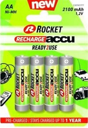 Picture of Rocket Precharged HR6 2100MAH ALWAYS READY Blister pack 4 pcs.