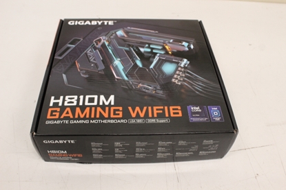 Picture of SALE OUT. Gigabyte H810M GAMING WIFI6 | Processor family Intel | Processor socket LGA1851 | DDR5 | Supported hard disk drive interfaces M.2, SATA | Number of SATA connectors 4 | DEMO