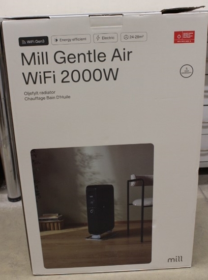 Picture of SALE OUT. Mill OIL2000WIFI3 Black WiFI GEN3 Oil Filled Radiator, 2000 W, APP+WiFi+Bluetooth, Mill Heat Boost Technology | SALE OUT. Mill | WiFI GEN3 Oil Filled Radiator | OIL2000WIFI3 | Oil Filled Radiator | 2000 W | Number of power levels 3 | Black | DAM