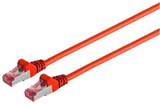 Изображение Shiverpeaks Kabel sieciowe-Patchkabel, cat 6A, S/FTP, PIMF, bezhalogenowy, certyfikowany GHMT, czerwony, 0,25m · Patchkabel cat 6A S/FTP PIMF 500 MHz bezhalogenowy · Zcza: wtyk RJ45 - wtyk RJ45 · Patchkabel, cat 6A, 500 MHz, S/FTP, PIMF, bezhalogenowy ·