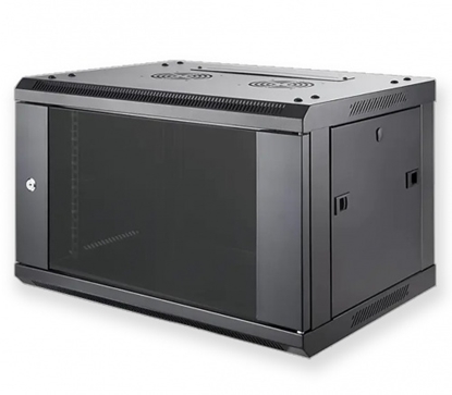 Picture of Sienas 19" servera skapis 6U · 600×450×370 mm · Metāla · Nesalikts (Flat-pack)