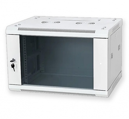 Изображение Sienas 19" servera skapis 6U · 600×450×370 mm · Metāla · Nesalikts (Flat-pack)