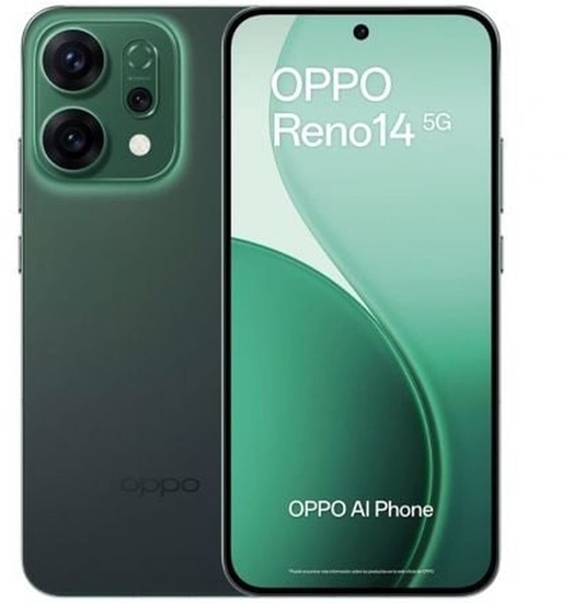 Picture of Smartfon Oppo Reno 14 5G 12/512GB NFC Dual SIM AI Zielony