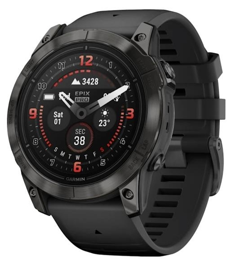 Изображение SMARTWATCH EPIX PRO GEN2 41MM/BLACK 010-02804-01 GARMIN