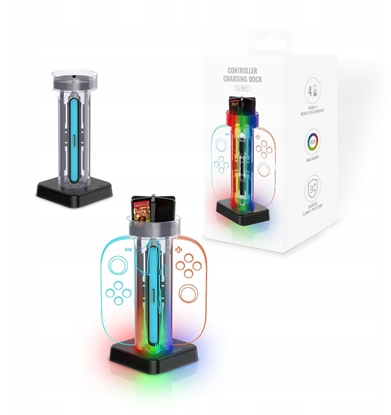 Picture of Stacja adujca adowarka Na 4x Joy-con Joy Con Do Nintendo Switch 2 / Ns 2 / Stojak / Jys-ns2279