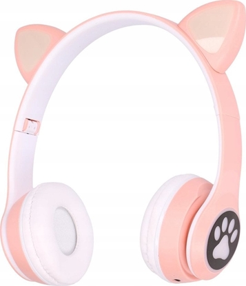 Picture of Suchawki ExtraLink EXTRALINK KIDS CAT EARS WIRELESS HEADPHONES PINK