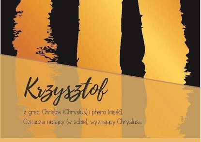 Attēls no Szaron Magnes Imiona - Krzysztof