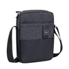 Picture of TABLET CASE CROSSBODY 11"/8811 BLACK MELANGE RIVACASE