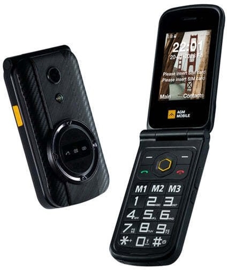 Picture of Telefon komórkowy AGM Telefon M8FLIP 4GLTE Dual MILSTD810H