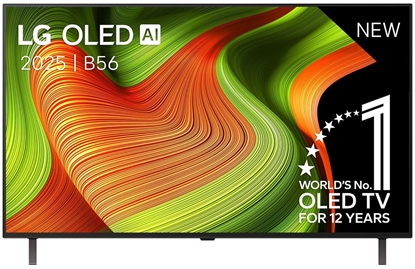 Picture of Telewizor LG OLED AI OLED48B56L, 121.9 cm (48"), 3840 x 2160 pixels, OLED, Smart TV, Wi-Fi, Black
