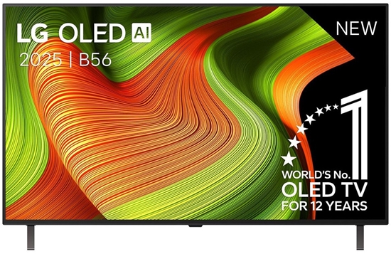 Picture of Telewizor LG OLED AI OLED48B56L, 121.9 cm (48"), 3840 x 2160 pixels, OLED, Smart TV, Wi-Fi, Black
