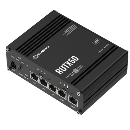 Изображение Teltonika RUTX50 5G/4G/LTE Industrie Router eSIM Version