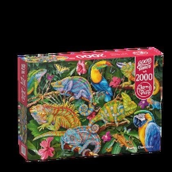 Picture of Timaro Puzzle 2000 Amazing Chameleons