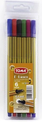 Picture of Toma Cienkopis F-Liner 0,4 mm/6 kol. (TO-344 Z 96)