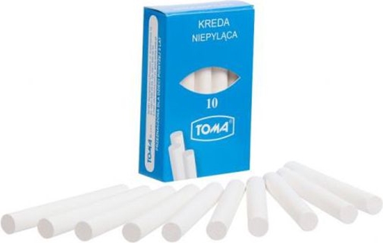 Picture of Toma Kreda szkolna biaa (10szt) - OM-81200