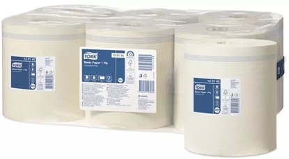 Picture of Tork Papier do osuszania m2 basic centerfeed, karton z 6 rolkami