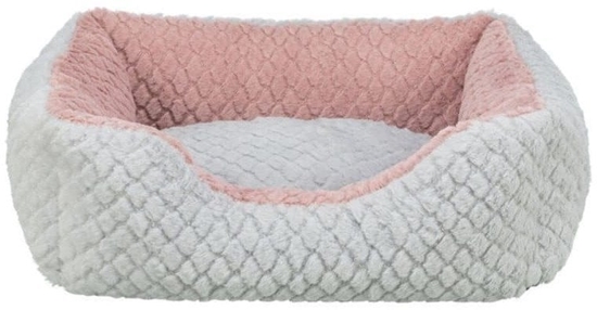 Picture of Trixie Kaline Mio legowisko dla psa/kota, szare/róowe, 50 × 40 cm