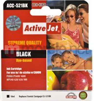 Picture of Tusz Activejet tusz ACC-521BN / CLI-521Bk (black)