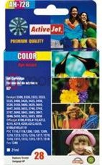Picture of Tusz Activejet tusz AH-28R / C8728A nr 28 (cyan, magenta, yellow)