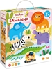 Изображение Układanka 24 elementy Dzikie puzzle Sawanna