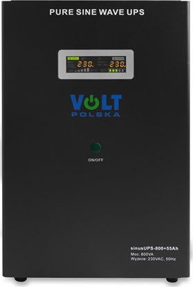Picture of UPS Volt Zasilacz awaryjny SINUS UPS 800 + 55Ah (500/800W)