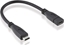 Picture of USB 3.2 kabelis TypeC,  M > F, 10 Gbit/s, 15cm, melns, Roline