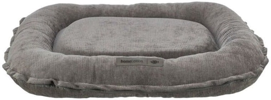 Picture of Vital Lennox, poduszka, dla psa/kota, owalna, wóczka Chenille, szara, 130 x 100 cm