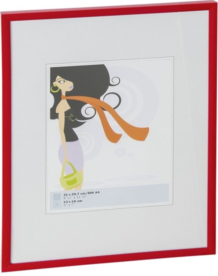 Picture of Walther New Lifestyle    21x29,7 Resin red DIN A4 KV130R