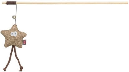 Picture of Wdka z gwiazdk, zabawka, dla kota, plusz/drewno, 38 cm, z kocimitk