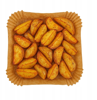 Attēls no WKAD PAPIEROWY PAPIER DO FRYTKOWNICY BEZTUSZCZOWEJ AIR FRYER 20cm 300 SZT