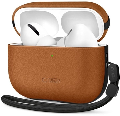 Picture of 4kom.pl Etui Tech-Protect NaturalFit* do Apple AirPods Pro 3 Brown