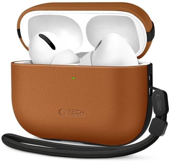 Picture of 4kom.pl Etui Tech-Protect NaturalFit* do Apple AirPods Pro 3 Brown