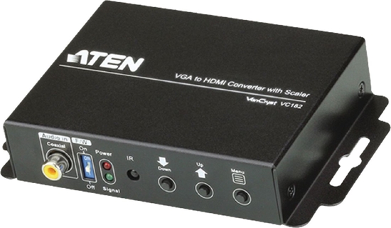 Picture of Adapter AV Aten HDMI - D-Sub (VGA) czarny (VC182-AT-G)