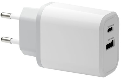 Picture of adowarka dbramante re-charge Zasilacz 30 Watt 2 Wyjcia (24 pin USB-C, USB Typ A) biay Europa
